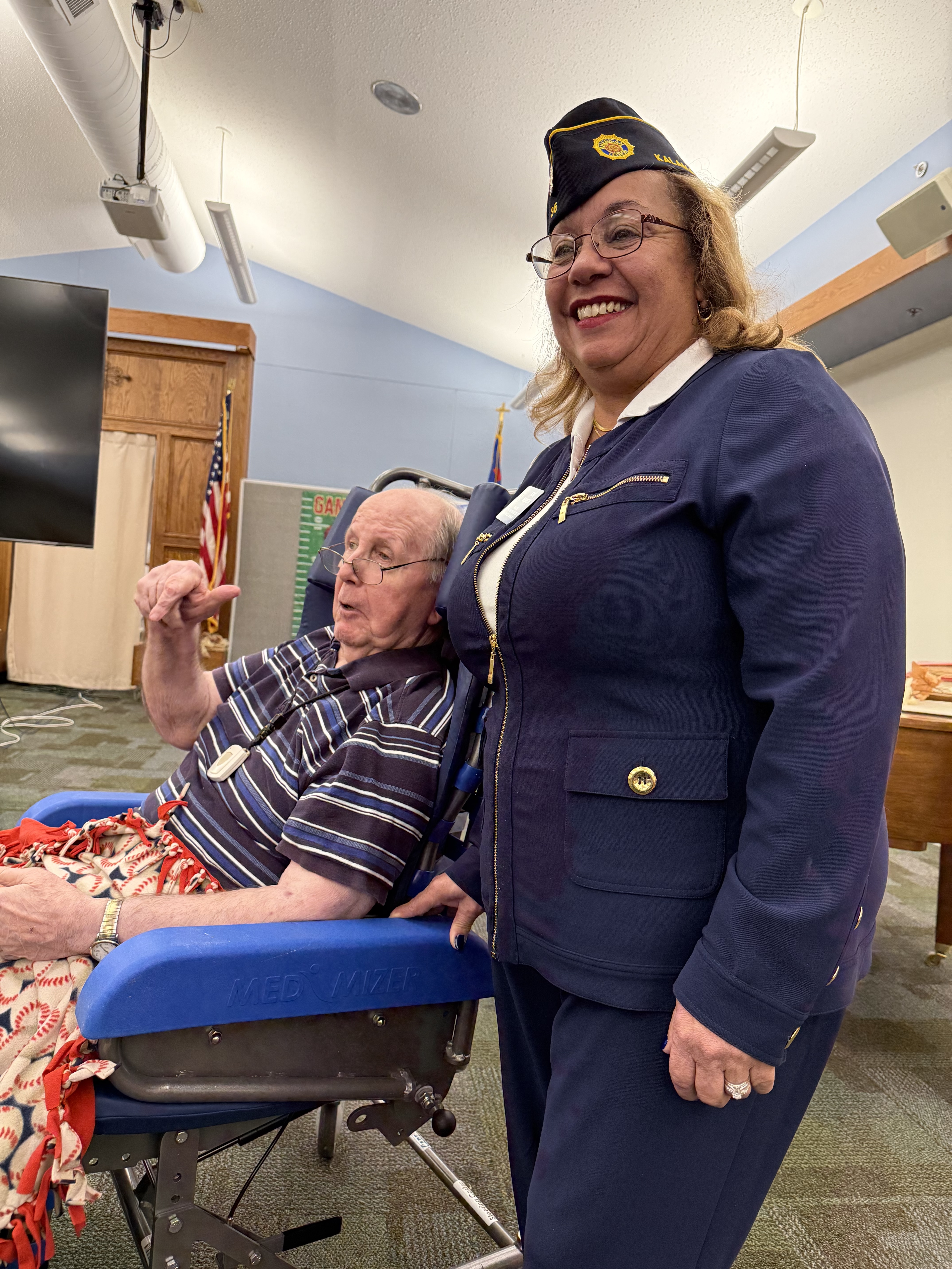 Toni Kennedy at work