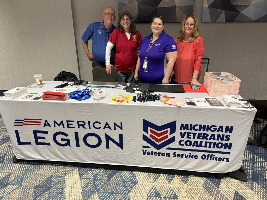 Women Veterans Conference 2026 — Veterans resource table