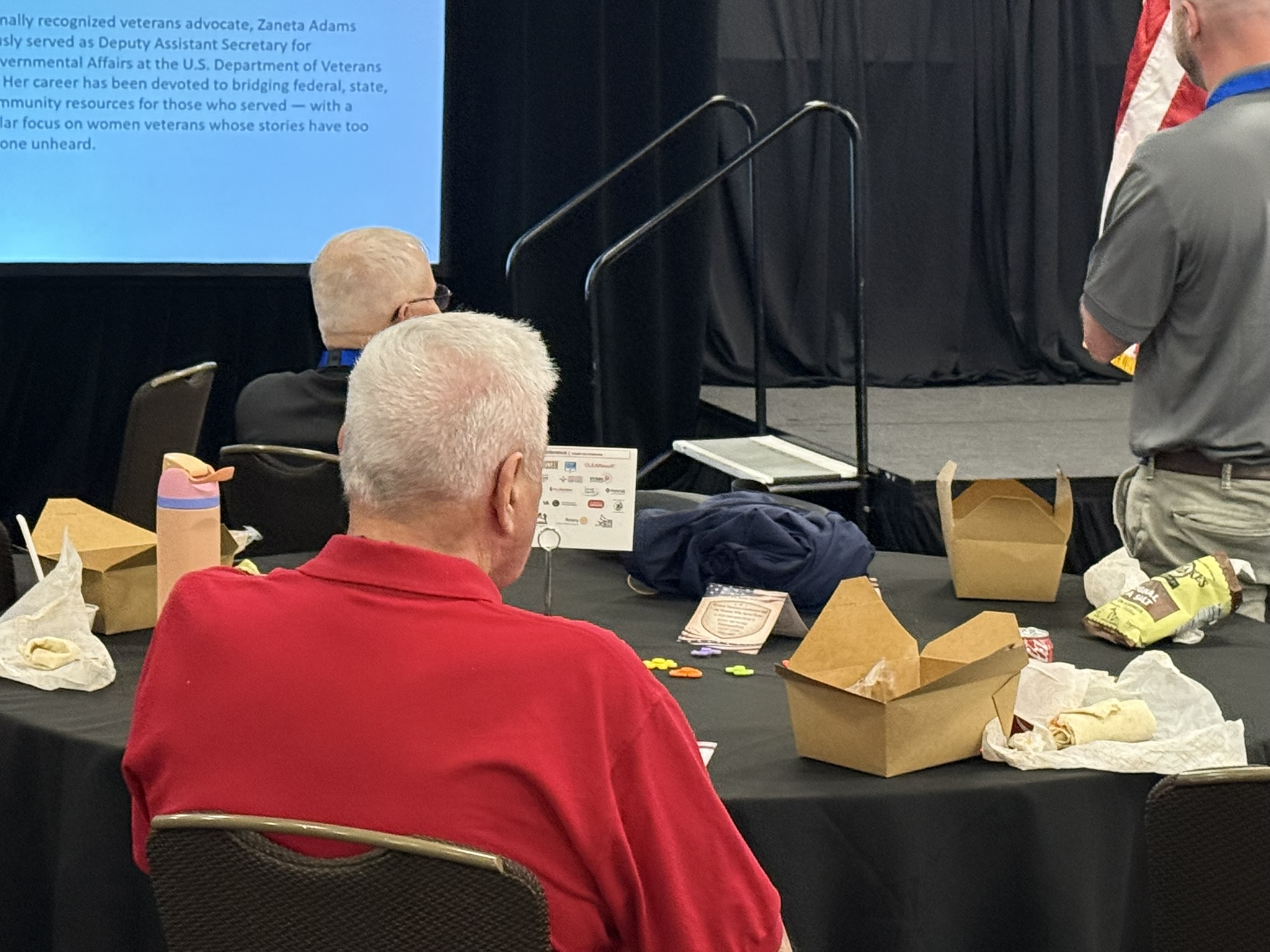 Women Veterans Conference 2026 — Audience seated presentation