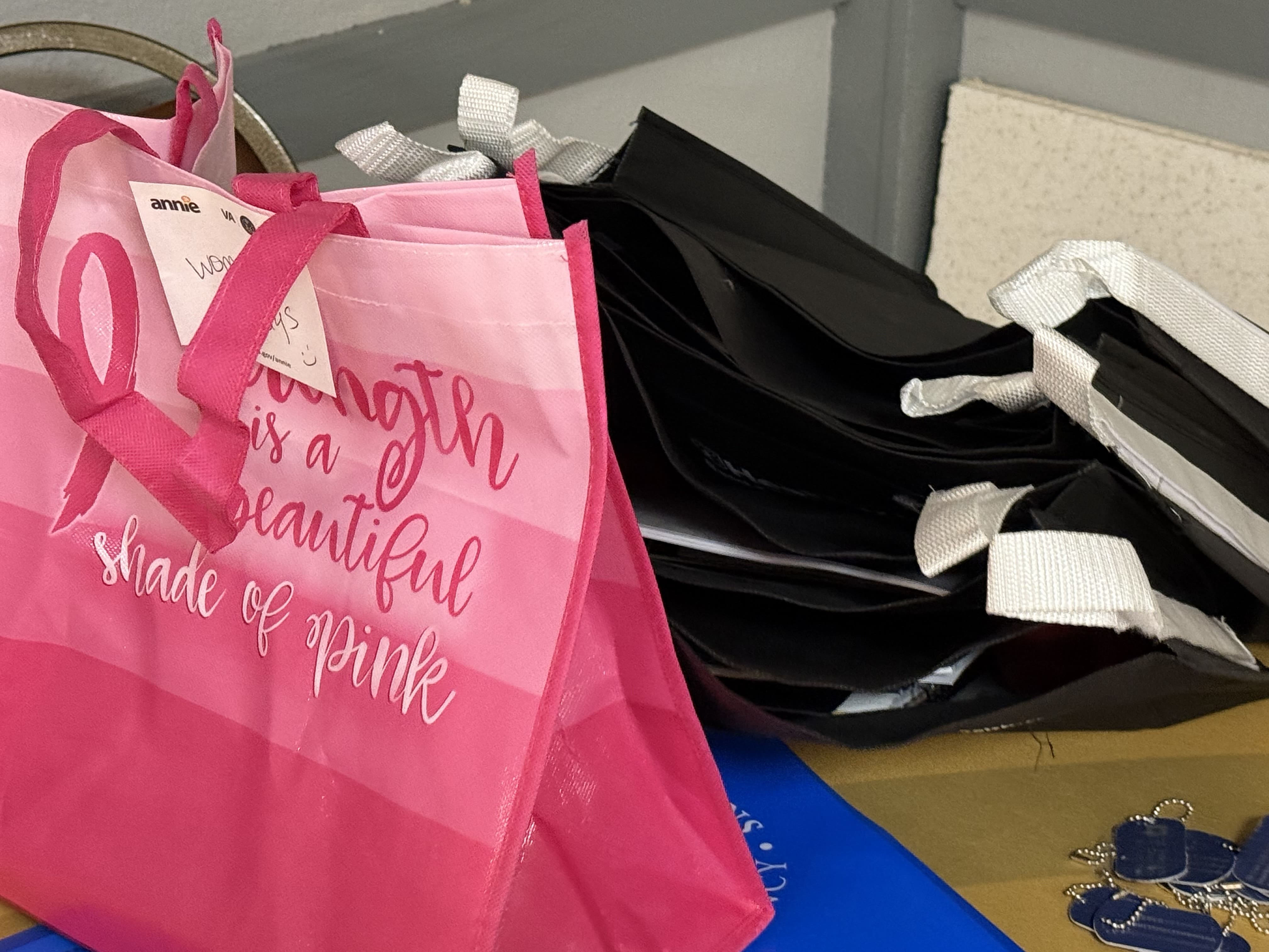 Gift bags for veterans