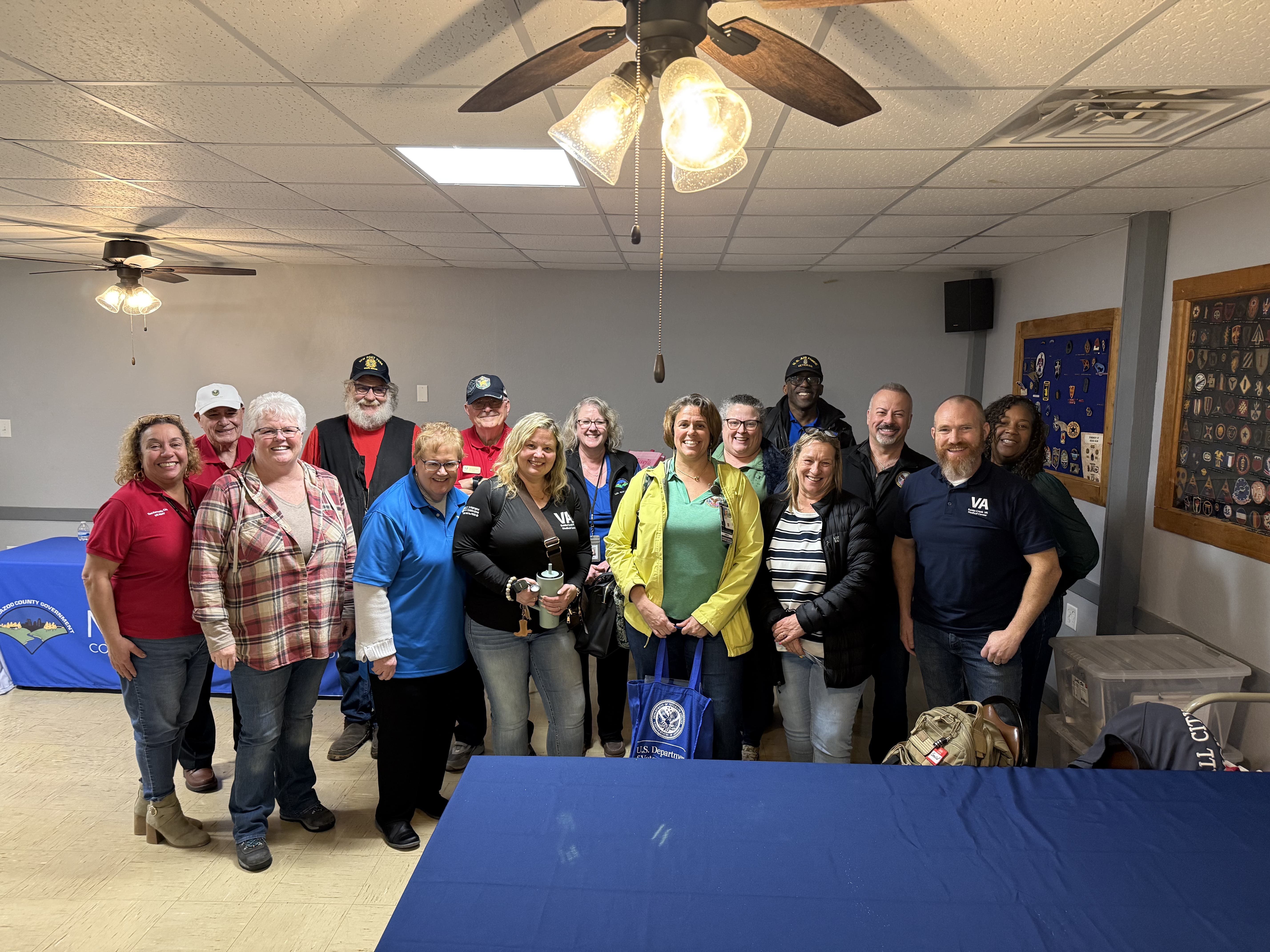 Volunteer group photo