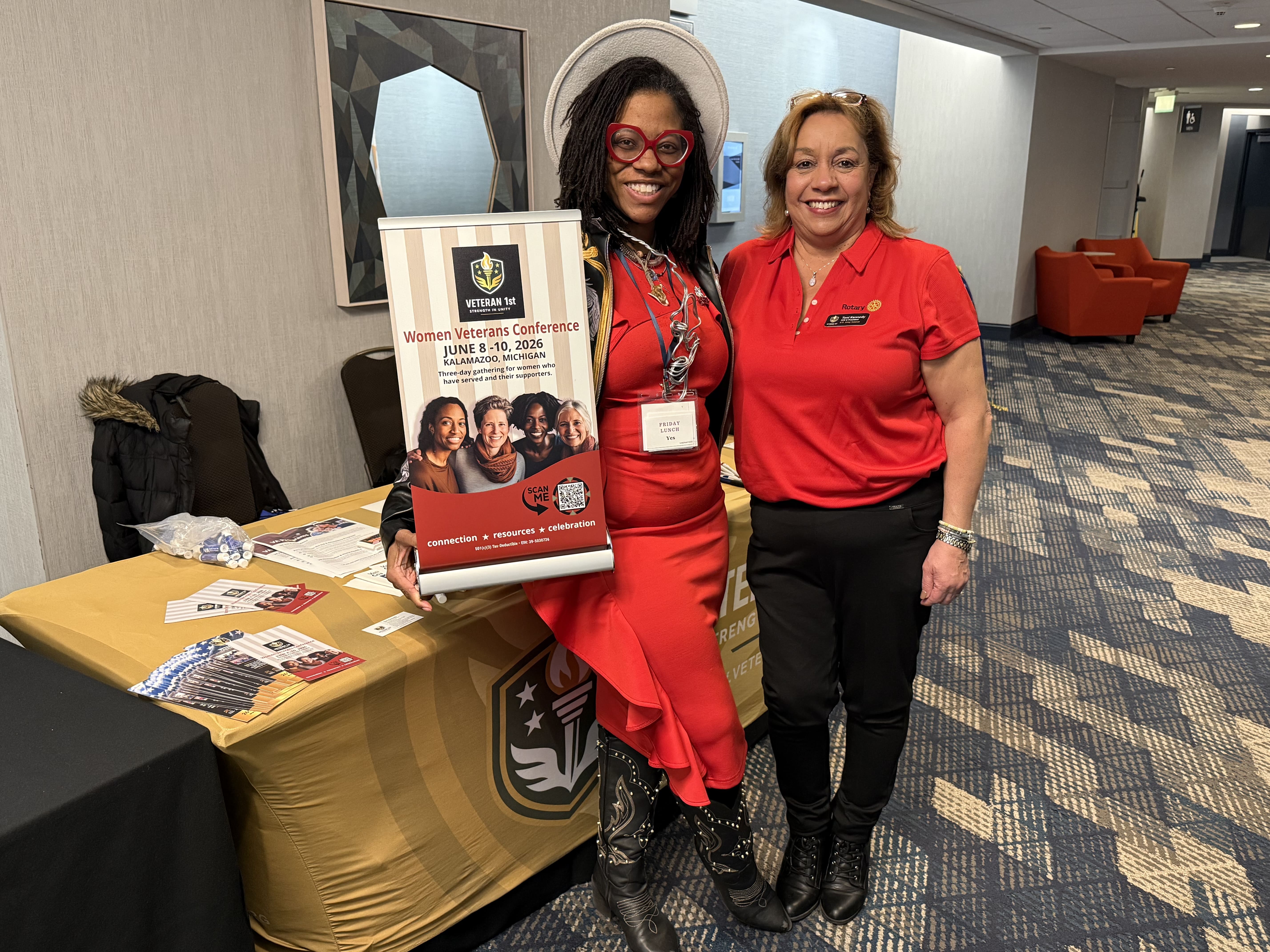 Women veterans banner